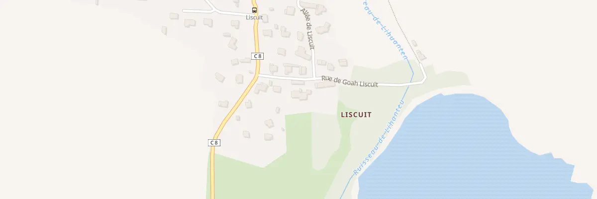 Plan du 8 Rue de Goah Liscuit à Saint-Avé