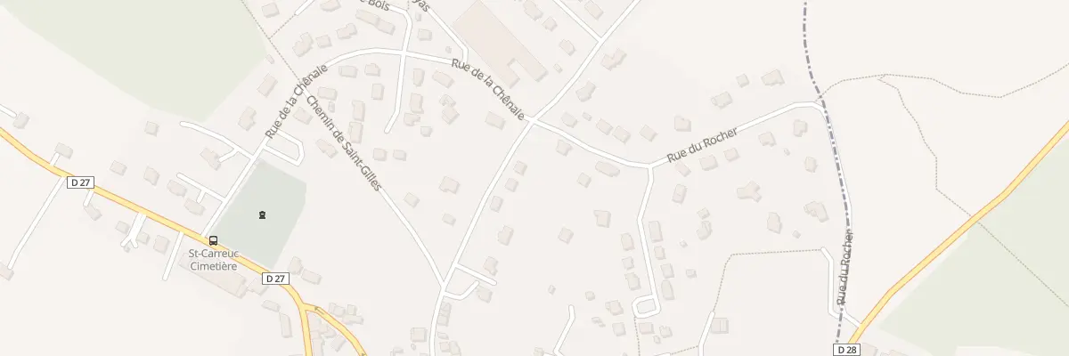 Plan du 22 Rue de la Croix Botrel à Saint-Carreuc