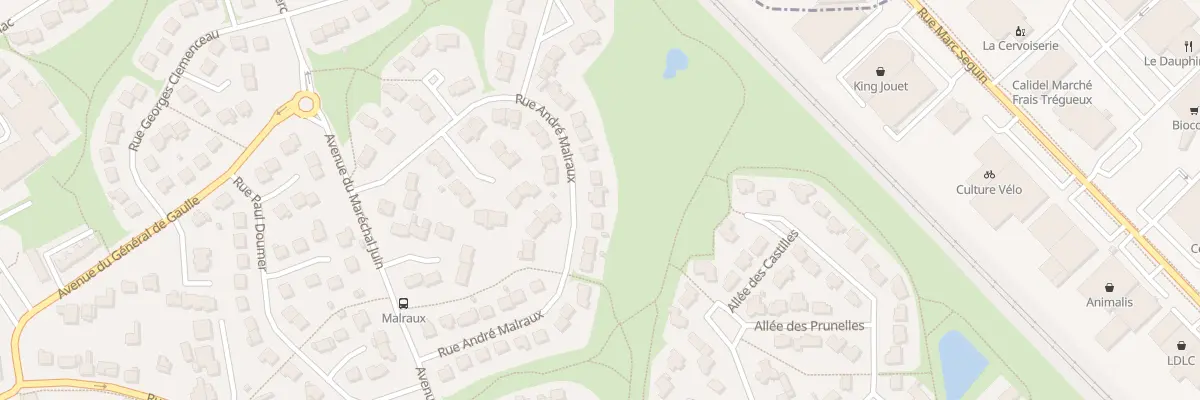 Plan du 26 Rue André Malraux à Trégueux