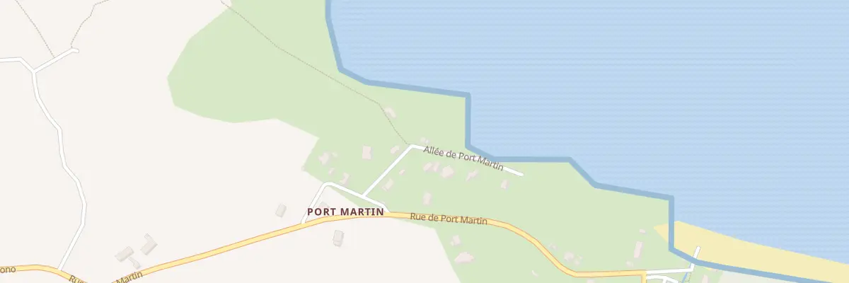 Plan du 9 All de Port Martin à Plérin