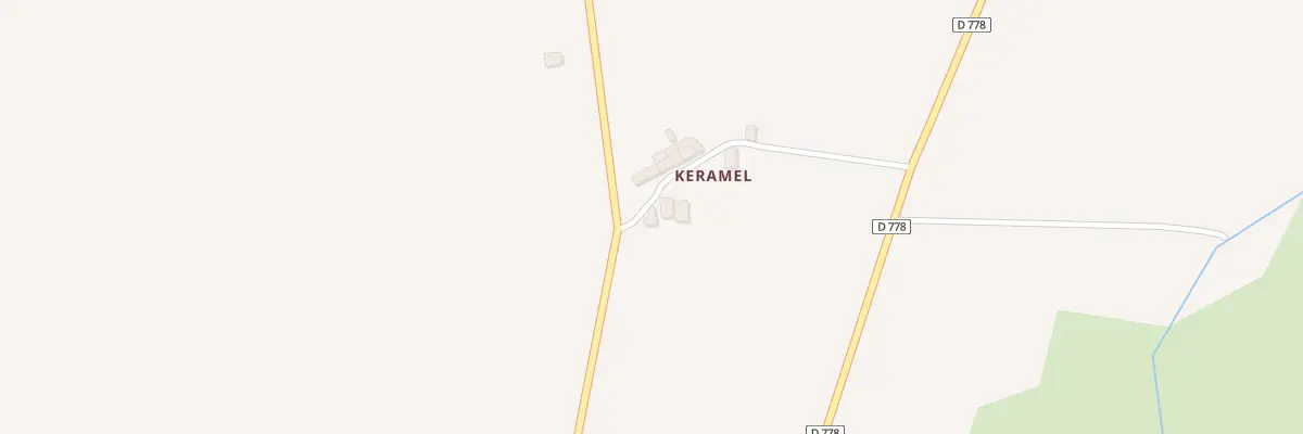 Plan du 5255 Keramel à Saint-Jean-Brévelay
