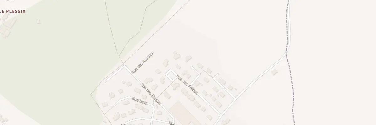 Plan du 4 Imp des Frênes à Saint-Carreuc
