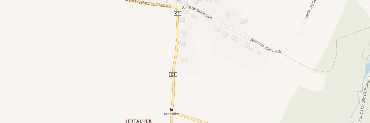 Plan du 2B Rue de Lézélannec à Saint-Avé