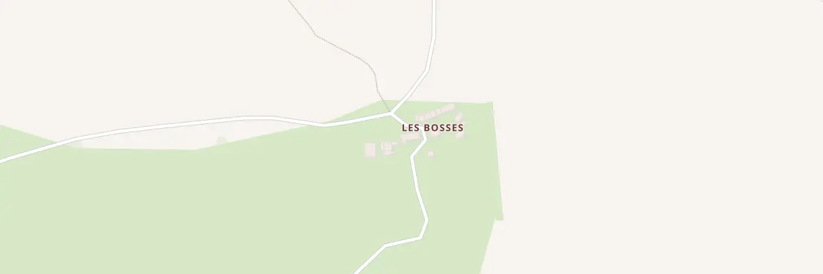 Plan du 5364 Les Bosses à Hénon