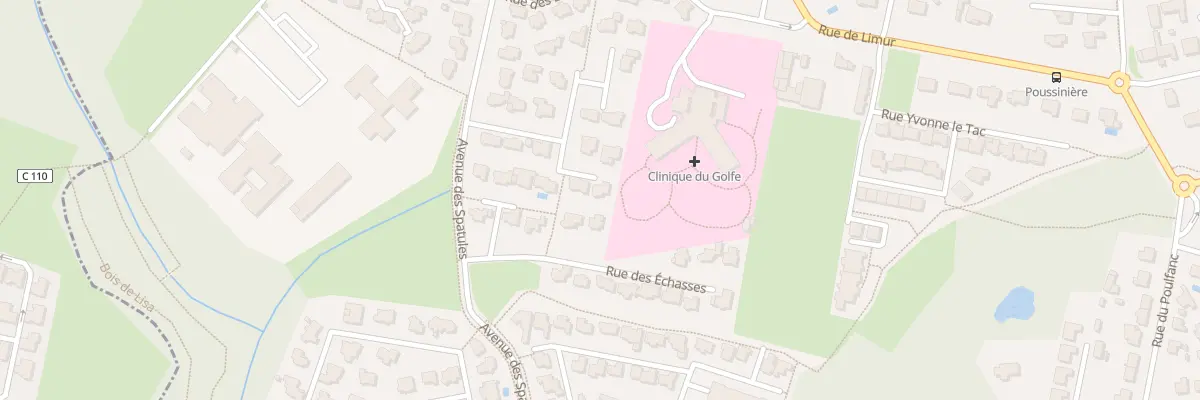 Plan du 6 All des Grèbes à Séné