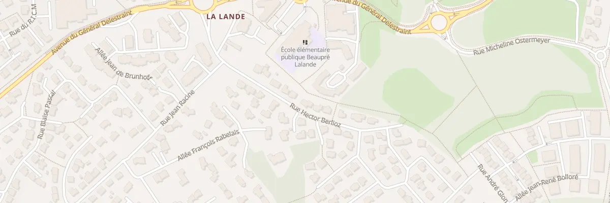 Plan du 31 Rue Hector Berlioz à Vannes