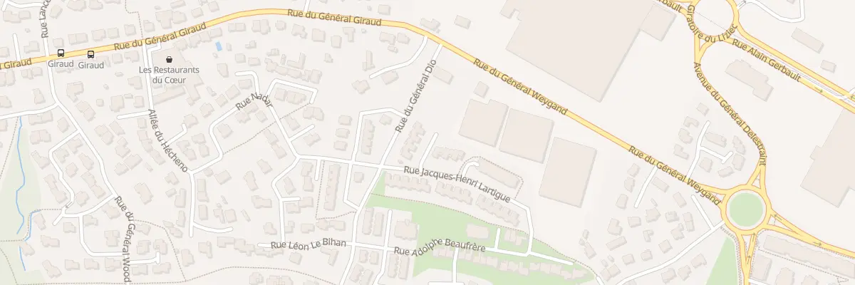 Plan du 7B Rue Jacques-Henri Lartigue à Vannes