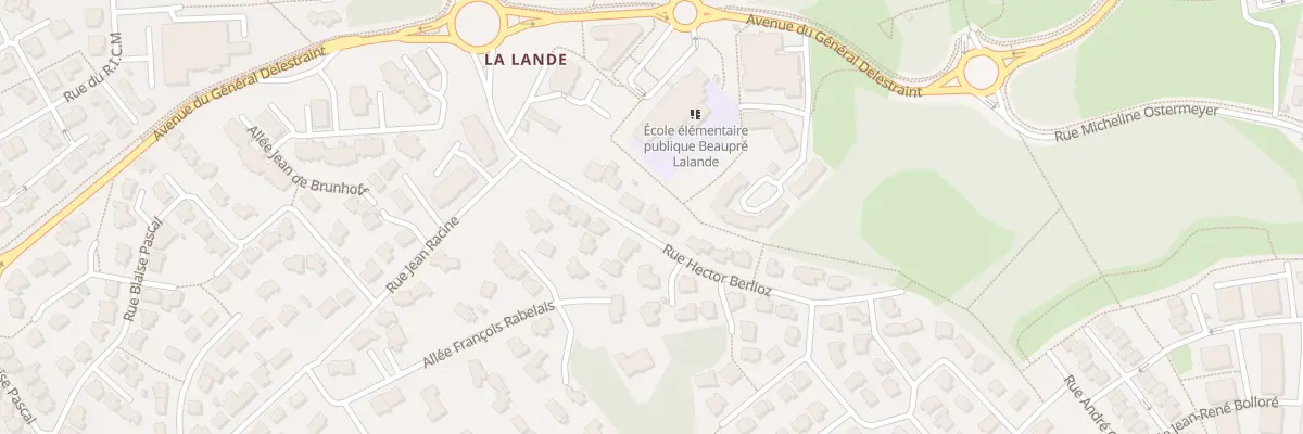 Plan du 27 Rue Hector Berlioz à Vannes