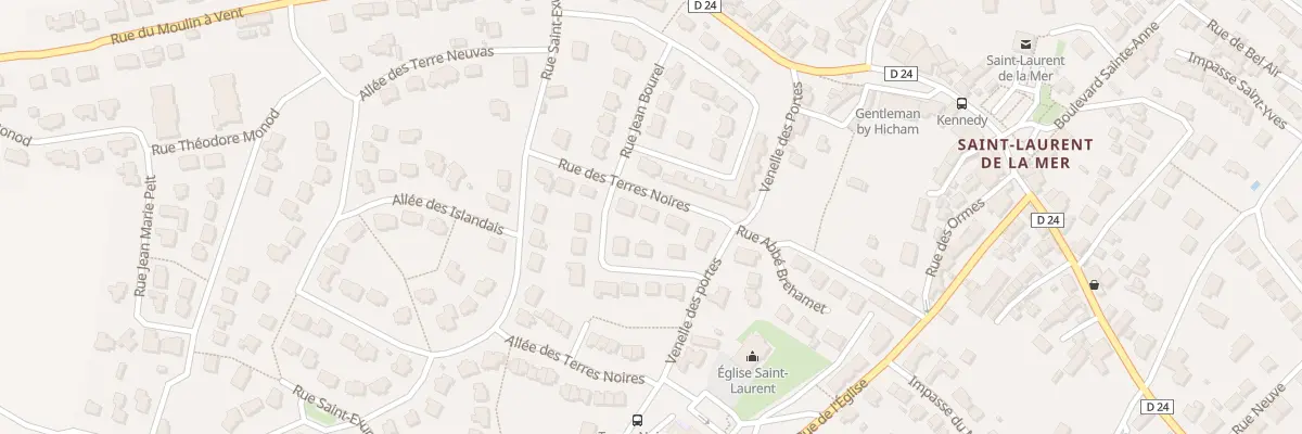 Plan du 10 Rue des Terres Noires à Plérin