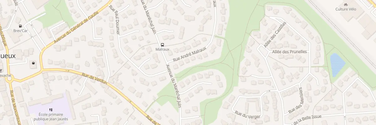Plan du 6 Rue André Malraux à Trégueux