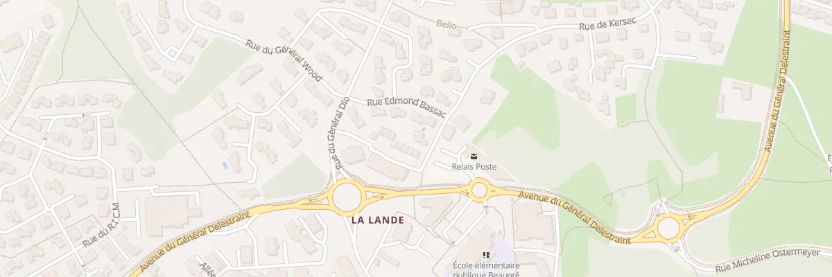 Plan du 40 Rue de Kersec à Vannes