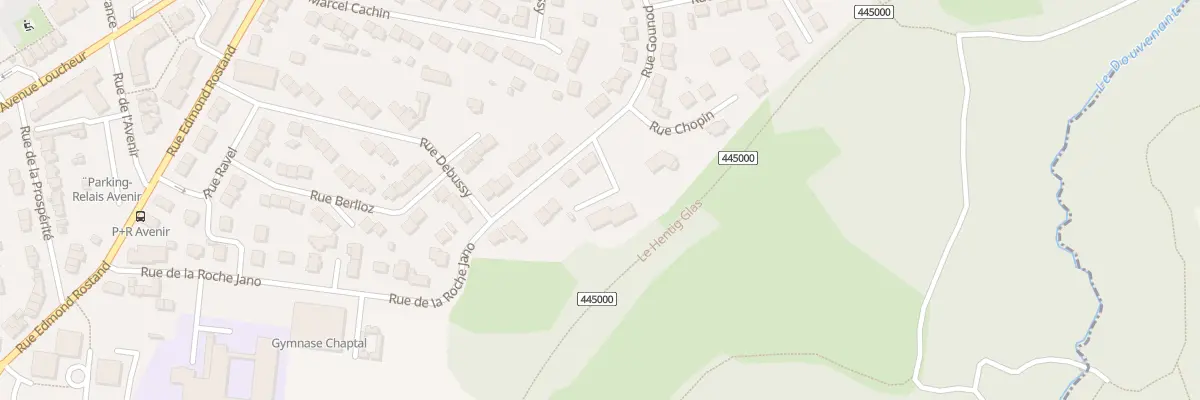 Plan du 12B Rue Gounod à Saint-Brieuc