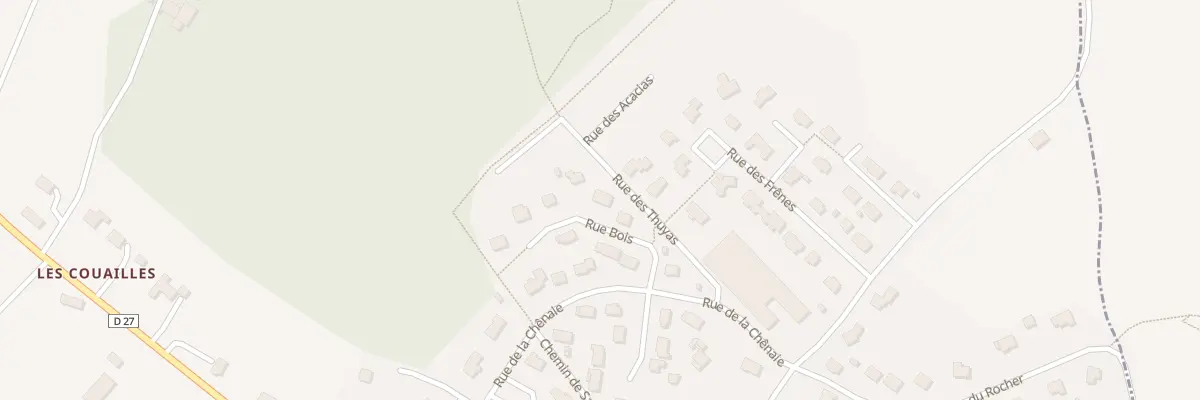 Plan du 4 Rue du Bois à Saint-Carreuc