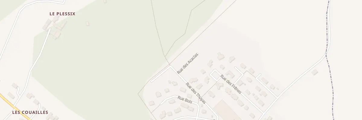 Plan du 18 Rue des Acacias à Saint-Carreuc