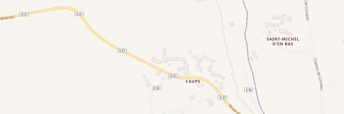 Plan du 5 Caupe à Gausson