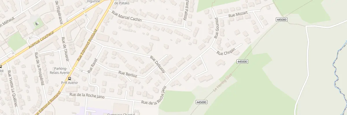 Plan du 32 Rue Berlioz à Saint-Brieuc