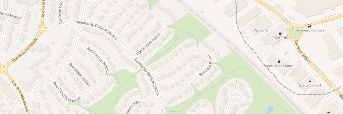 Plan du 9 Rue Léon Blum à Trégueux