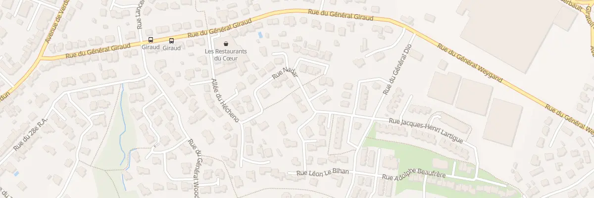 Plan du 11 Rue Nadar à Vannes