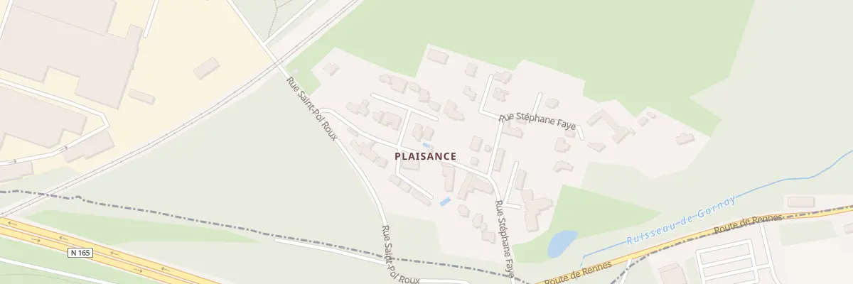 Plan du 2 Rue Anjela Duval à Saint-Avé