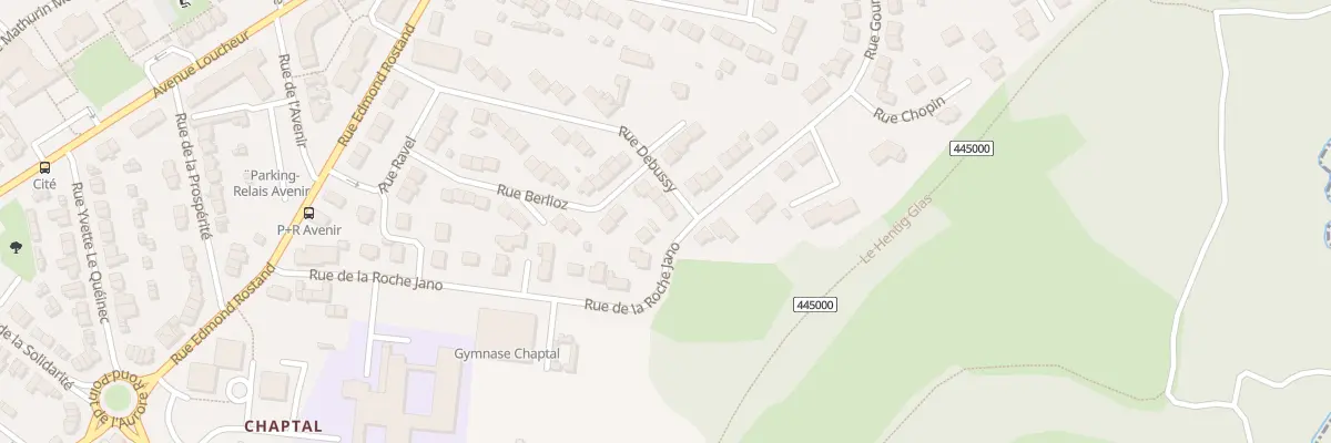 Plan du 26 Rue Debussy à Saint-Brieuc