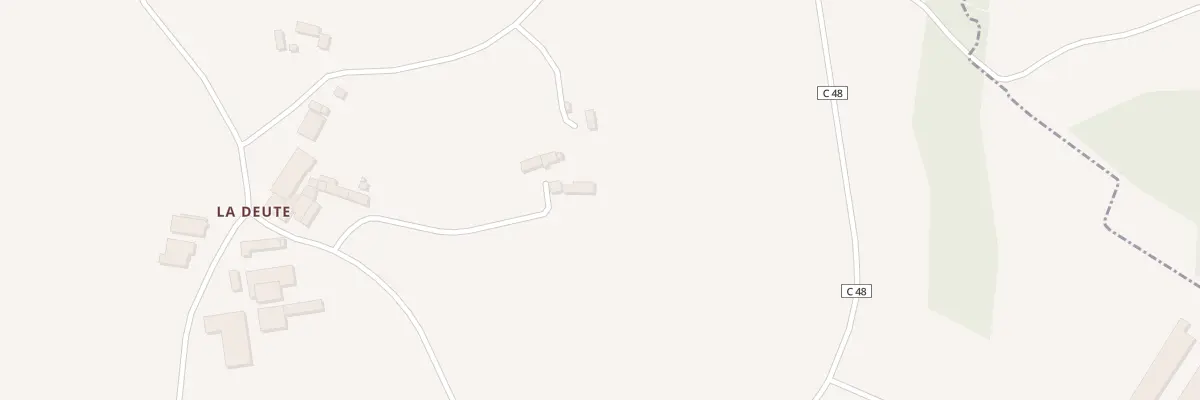Plan du 6 La Deute à La Motte