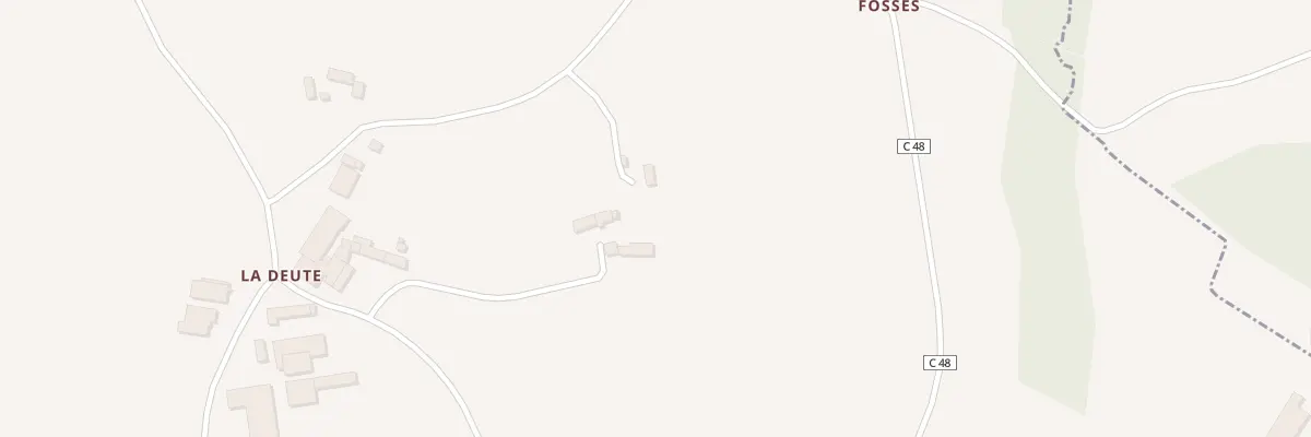 Plan du 8 La Deute à La Motte
