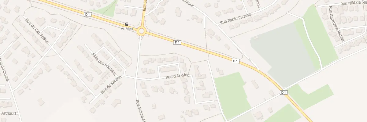 Plan du 23 Rue d’Ar-Men à Trégueux