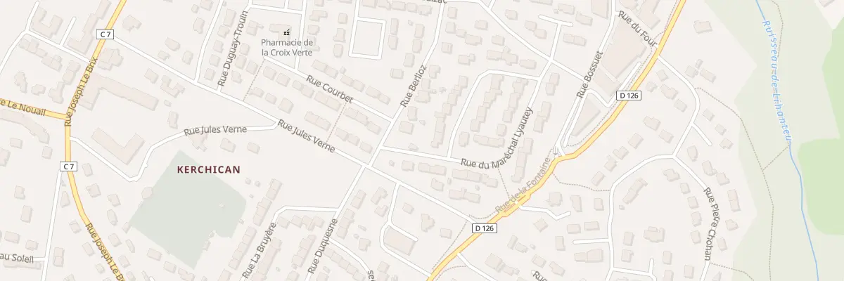 Plan du 18B Rue du Mal Lyautey à Saint-Avé