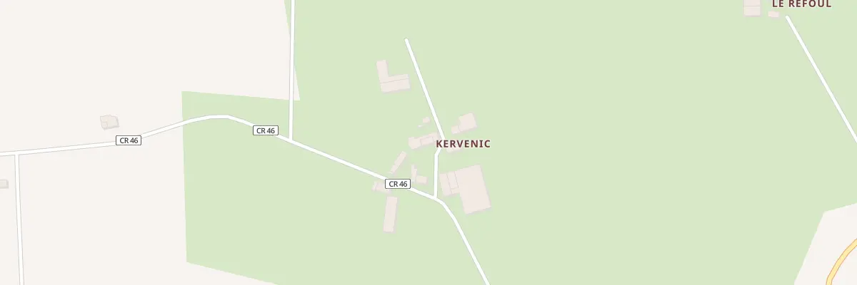 Plan du 5327 Kervenic à Saint-Jean-Brévelay