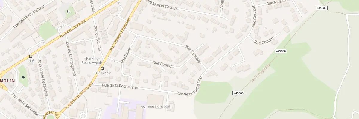 Plan du 17 Rue Berlioz à Saint-Brieuc