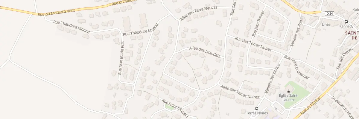 Plan du 13 Rue des Terre Neuvas à Plérin
