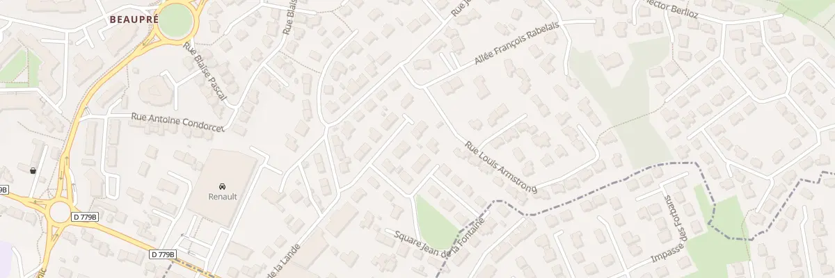 Plan du 24 Rue de la Lande à Vannes