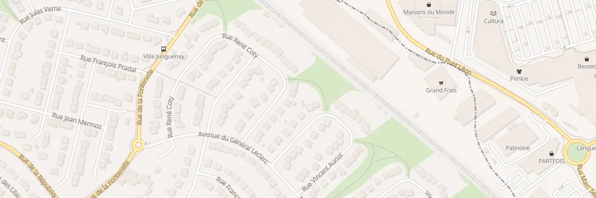 Plan du 55 Rue René Coty à Trégueux