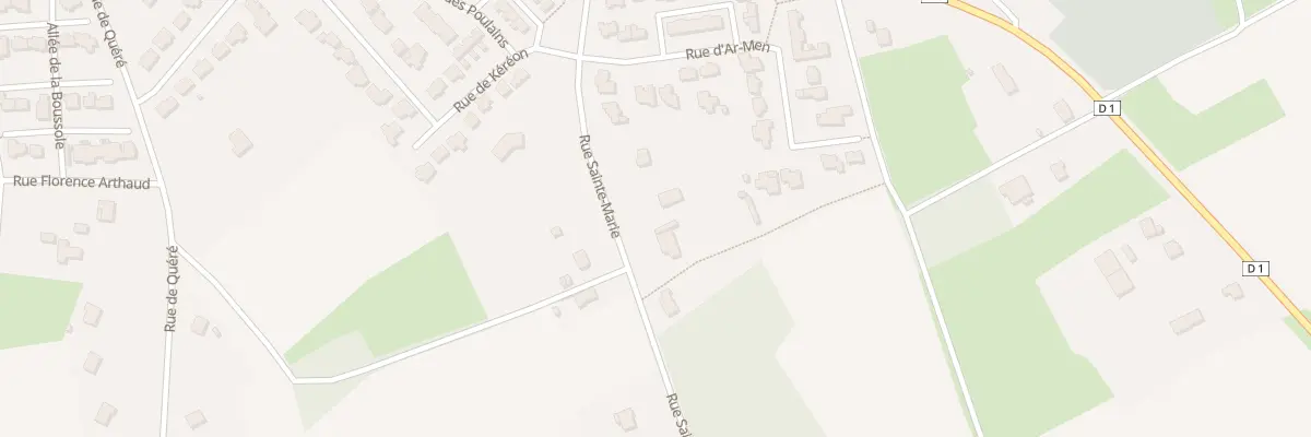 Plan du 21 Rue Ste Marie à Tramain