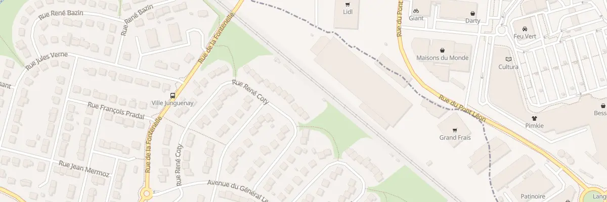 Plan du 47 Rue René Coty à Trégueux