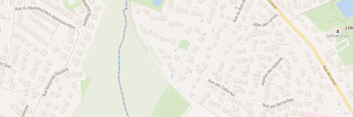 Plan du 8 Rue des Colverts à Séné