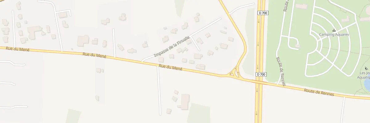 Plan du 47 Rue du Mené à Loudéac
