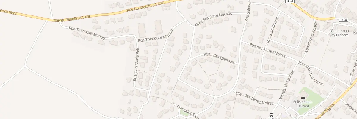 Plan du 16 Rue des Terre Neuvas à Plérin