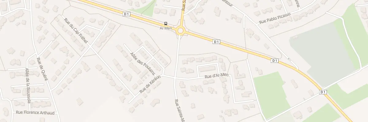 Plan du 7 Rue d’Ar-Men à Trégueux