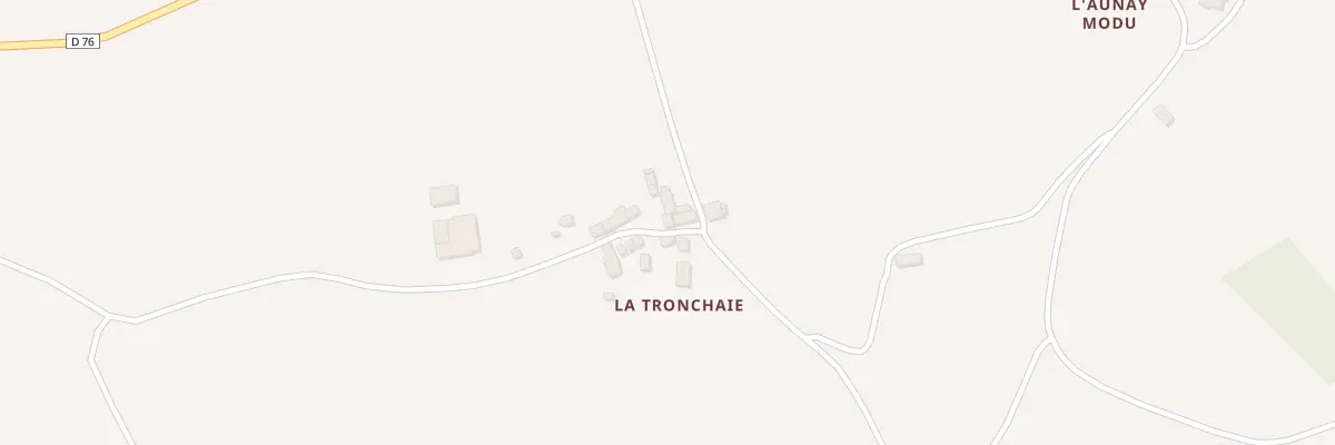 Plan du 39 La Tronchaie à Plouguenast-Langast