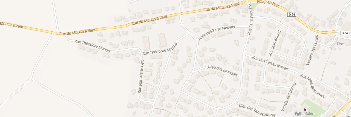 Plan du 48 Rue Jean Marie Pelt à Plérin