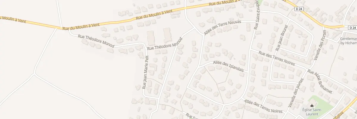 Plan du 46 Rue Jean Marie Pelt à Plérin