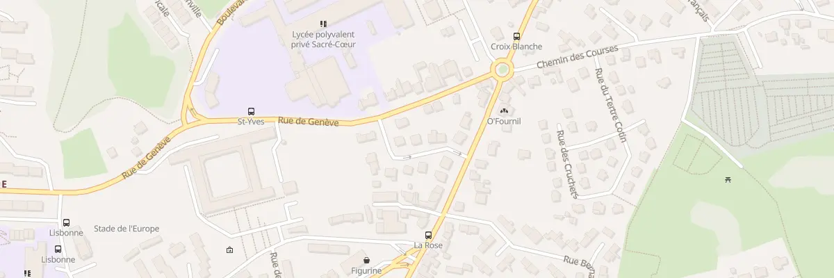 Plan du 3 Rue des Corsaires à Saint-Brieuc
