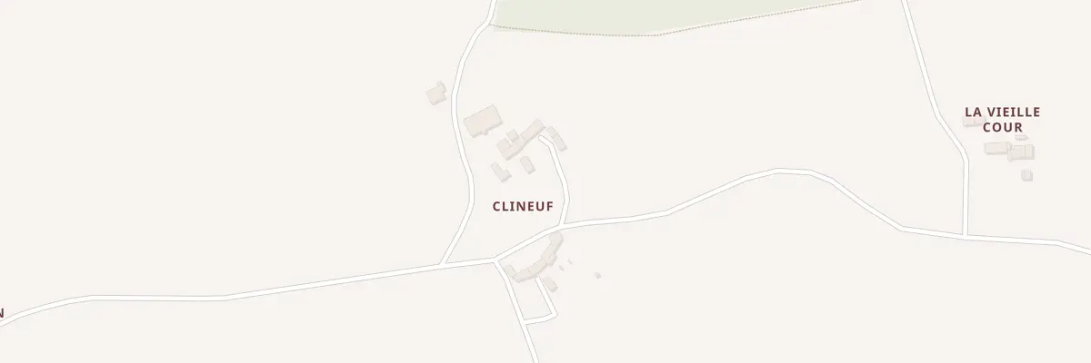 Plan du 54 Clineuf à Hénon