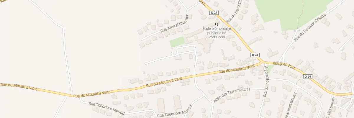 Plan du 24A Rue du Moulin à Vent à Plérin