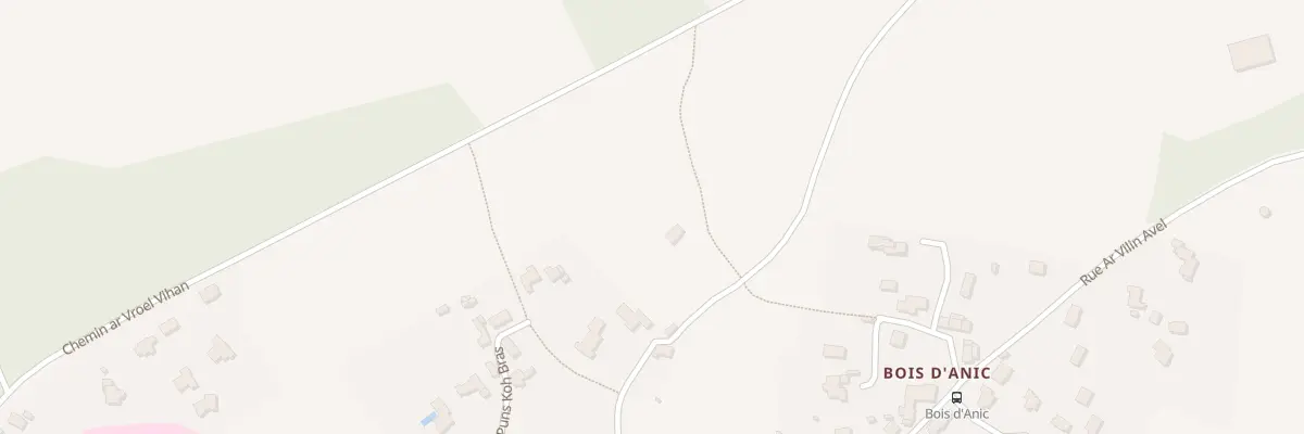 Plan du 23 Imp la Cour Bodanig à Sarzeau
