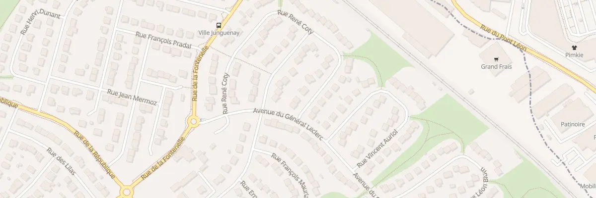 Plan du 36 Rue René Coty à Trégueux