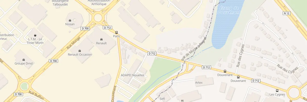 Plan du 79 Rue de Paris à Saint-Brieuc