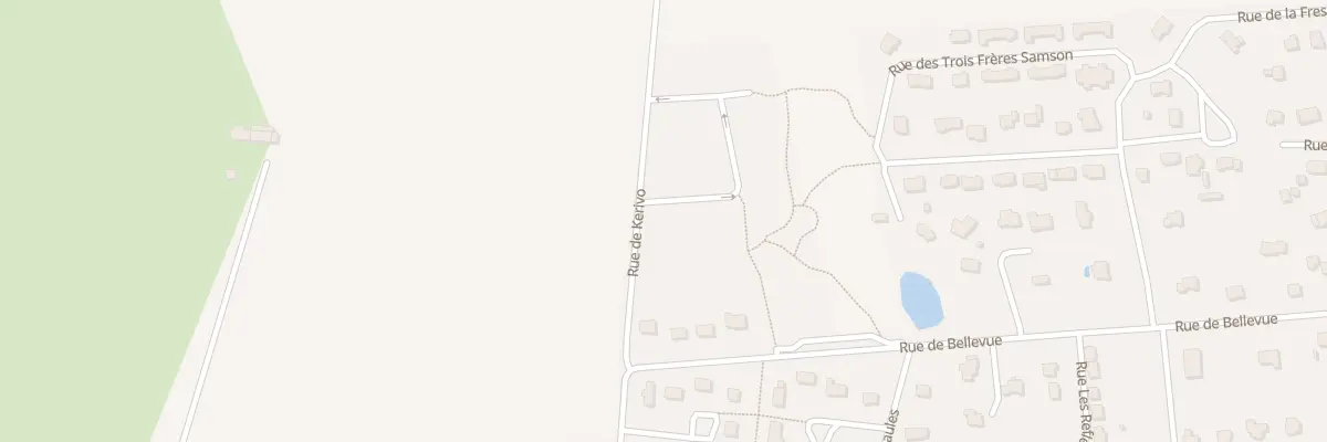 Plan du 1 Rue du Val Kerivo à Saint-Jean-Brévelay