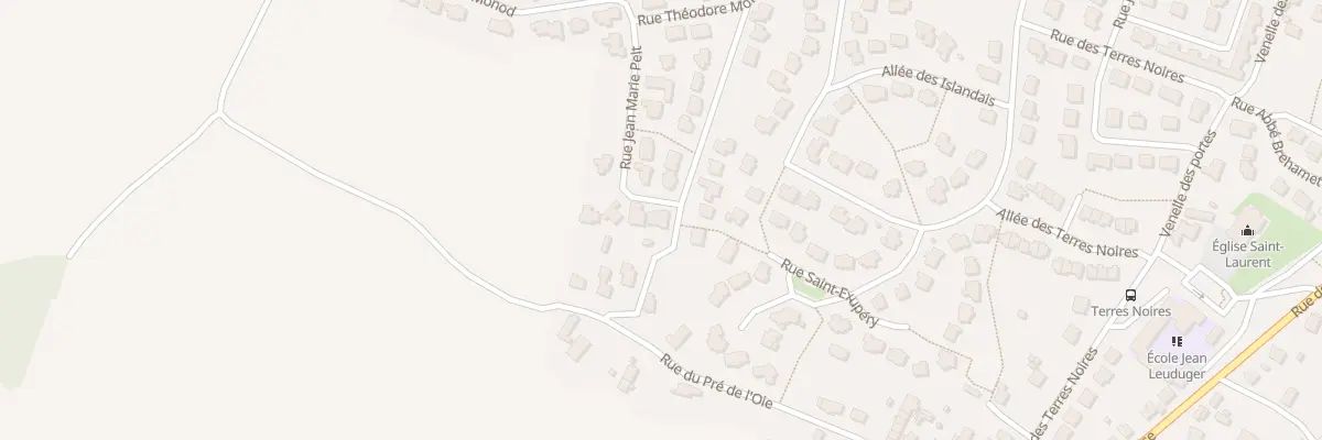 Plan du 22 Rue Jean Marie Pelt à Plérin